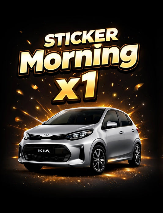 STICKER MORNING X1