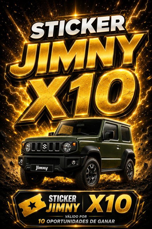 STICKER JIMNY X10